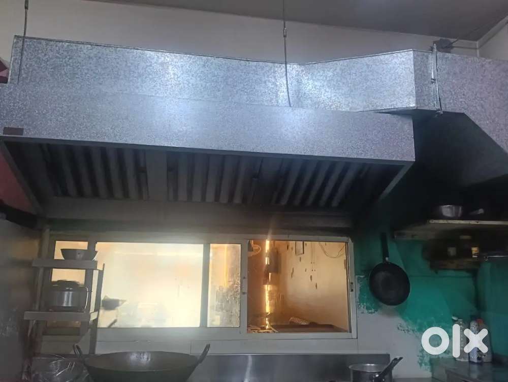 Kitchen 3 burner chimney