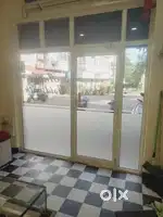 Shop front door alluminium cabinet