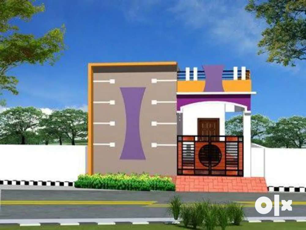 1bhk Villa for sale in Pattabiram 75% bank loan available