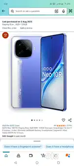 Iqoo neo 10r