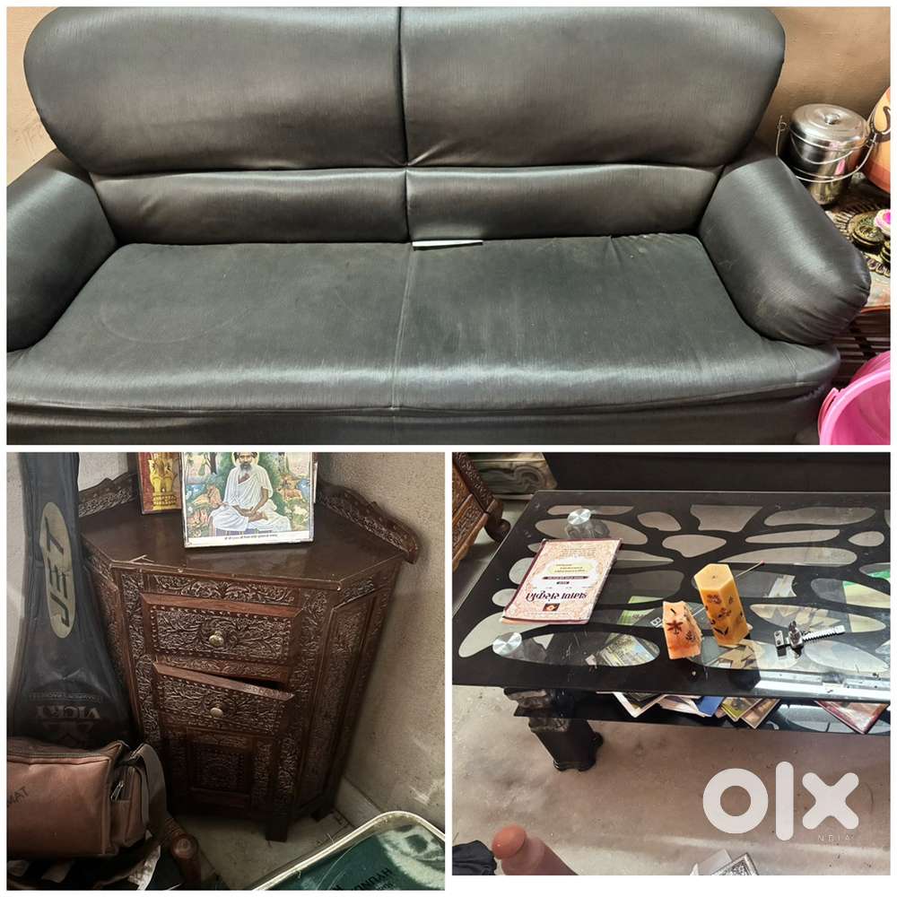 Sofa with tea table