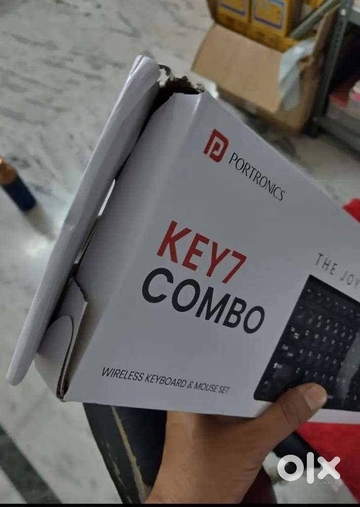 Portronics Key7 Combo Wireless Keyboard & Mouse Set with 2.4 GHz USB
