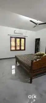 Semifurnished upstairs with AC