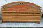 Brand New Segun wood box bed