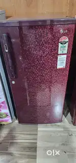 Lg 190lit fridge single door flower design for sale
