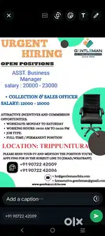 Collection executive