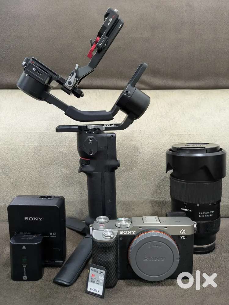 Sony A7C + Tamron 28–75mm + DJI RS3 Mini – Full Creator Kit