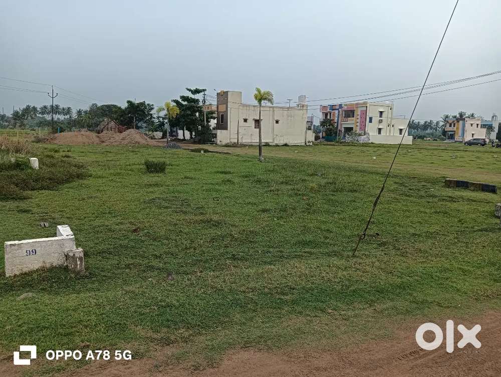 Land for sale for corner plot