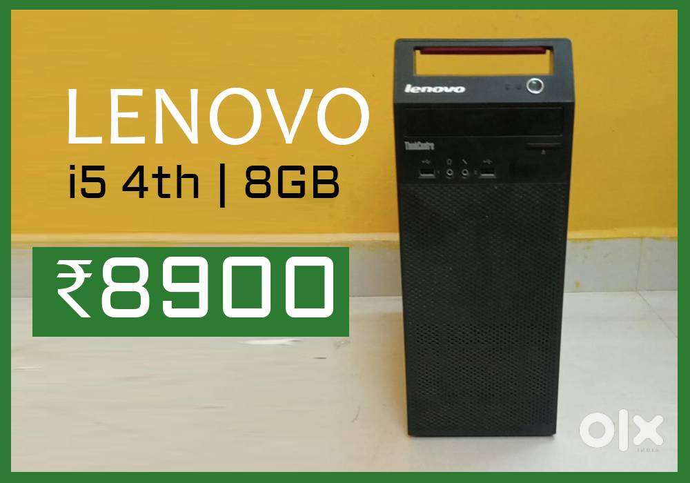 LENOVO COMPUTER CPU - i5 4th gen   8gb ram   graphics 2gb  desktop