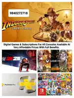 All  PlayStation 4&5, Nintendo Switch And Xbox Games Available