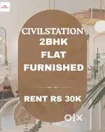 Civilstation 2Bhk Furnished Flat Available For Rent