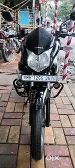A Honda CB Twister bike is good condition