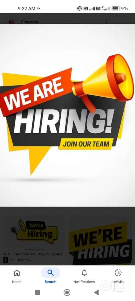 Looking for sales n marketing person