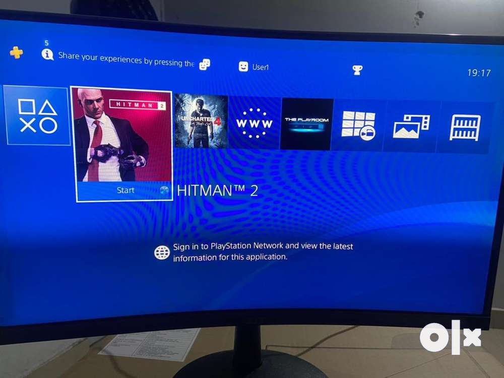PS4 Pro with Brand New Monitor