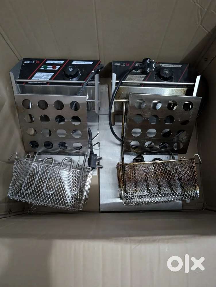 Deep fryer 6+6 liters
