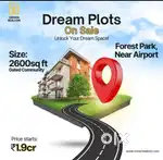 Prime plot in new forest park (1.9cr),350metre from jindal office