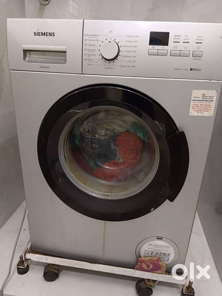 Simens front load washing machine 7kg