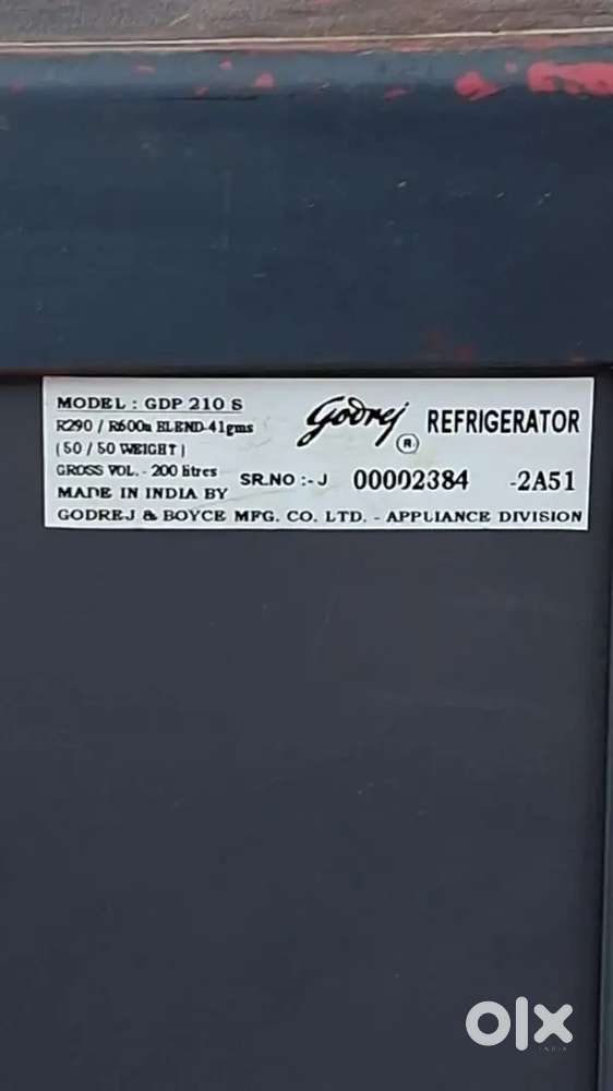 GODREJ 200 LTR