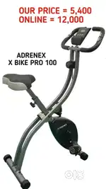New nox pack pcs Magnetic exercise cycle modelAdrenex xbike pro100