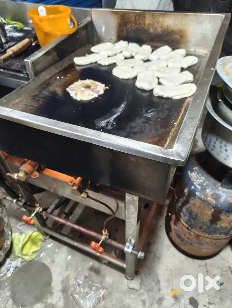Restaurant griddle for dosa and parotta