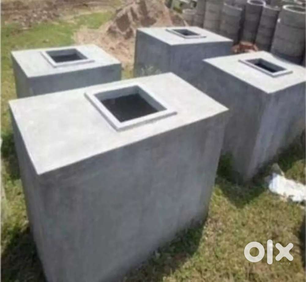 Concrete septictanc&watertanks