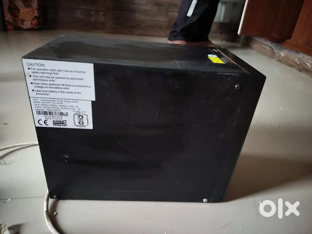 Ups duble battery with led screen