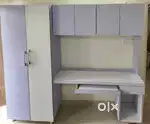 Big size Cupboard with Computer table
