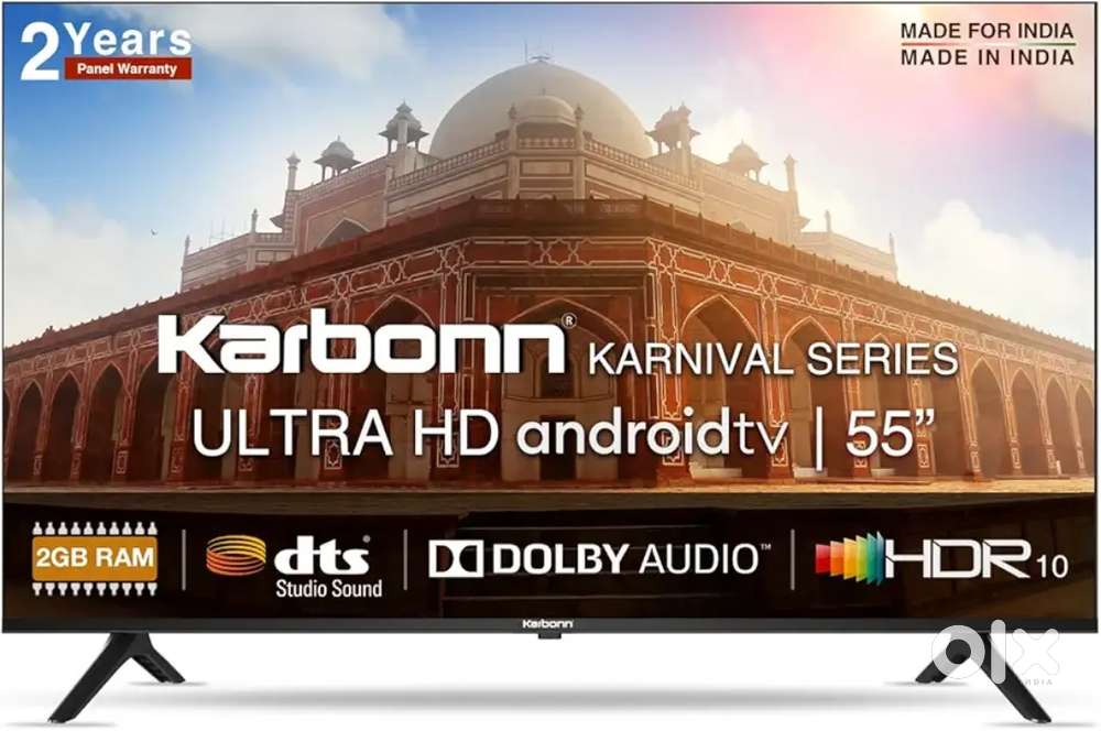 Brand New Karbonn 55 inch UHD smart OLED TV
