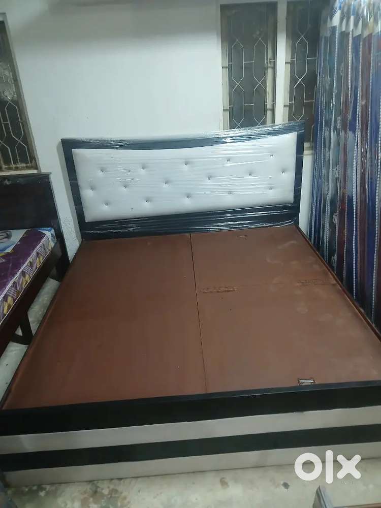 Brand new luxury model Queen size bed with storage at very affordable