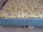 Bed cot king size with matress