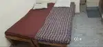 2 single bed and 4 mattress