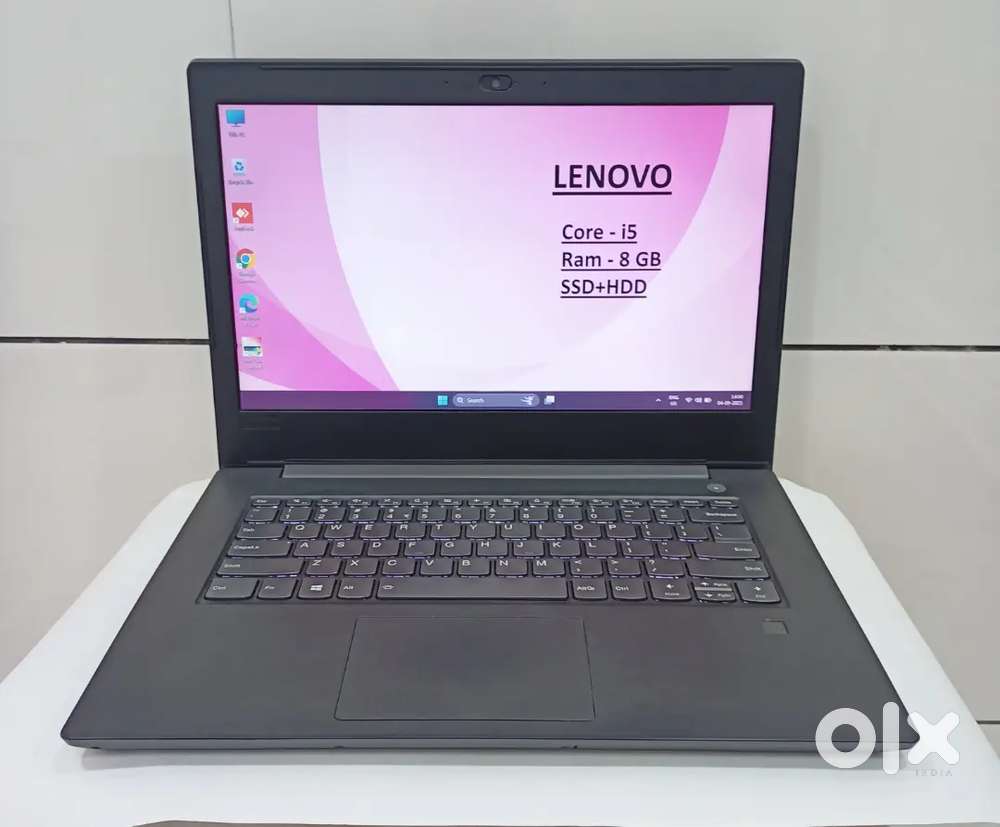 Lenovo Laptop 8th Gen Core i5 with SSD + HDD
