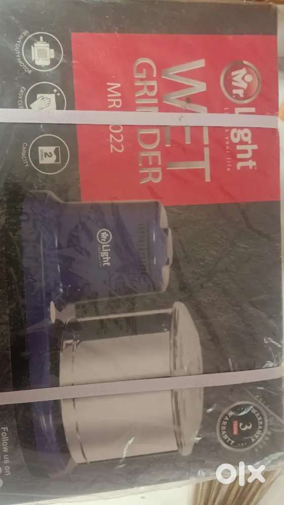 Mr light Wet grinder 1kg capacity