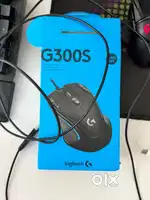 RGB Logitech G300s gaming mouse and RedGear mechanical keyboard