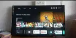 43 inch smart android frameless led tv with 600 channel free