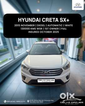 Hyundai Creta 1.6 SX Plus, 2015, Diesel