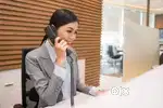 need recptionest in private office with basic knowlage of computer