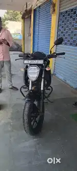 Neatly maintained bike