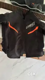 Dsg race pro riding jacket and kyt helmet