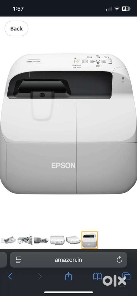 Epson eb-475wi projector