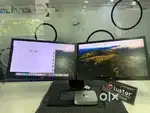 LG Monitor Dual Screen 27 inch With Stand Used With Warranty&Bill