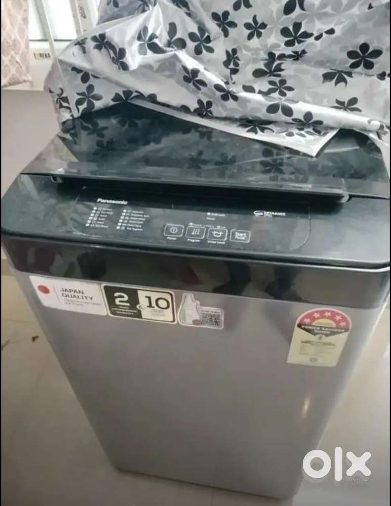 New washing machine panasonic 7.5kg