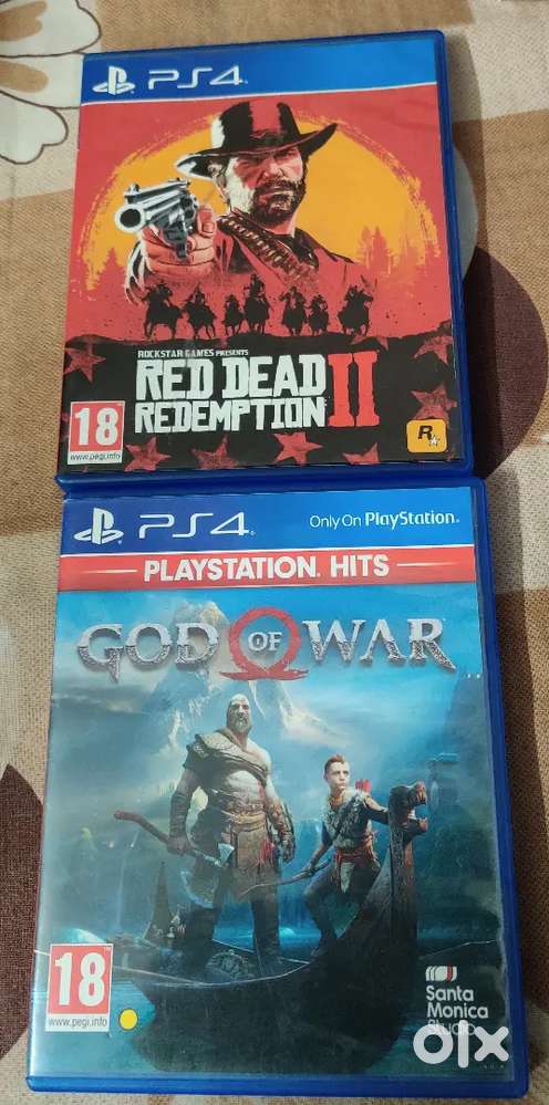 God of war (GOD) & Red dead redemption 2 ( RDR 2) PS4/PS5