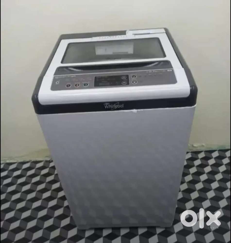 Whirlpool top load 123 silver colour fully automatic washing machine