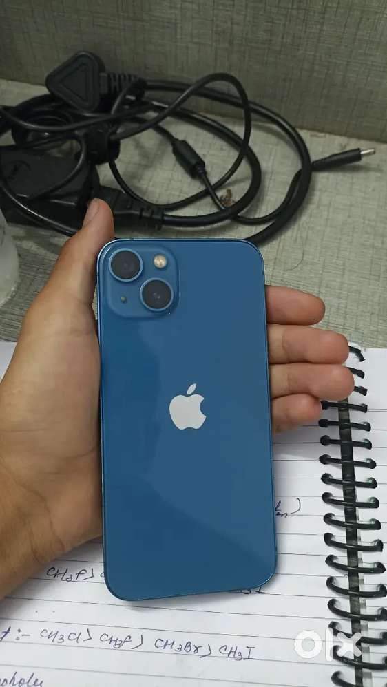 Iphone 13 blue colur 86  %health wirh purchasing invoice with bill box