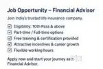 Financial advisor