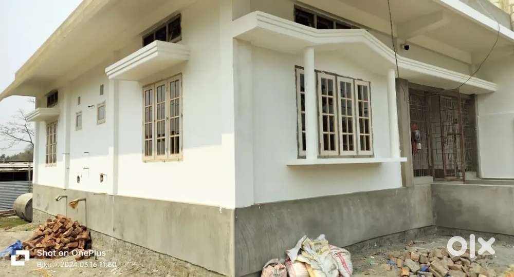 Tezpur, Dekargaon 1.5+ Katha Land and New RCC House for Sell.
