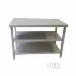 Steel rack for restaurant use is for sale