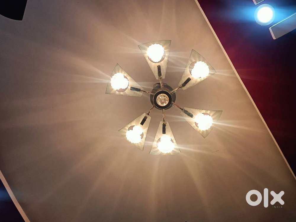 Glass Chandelier Jhumbar