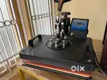 Heat press machine for printing business